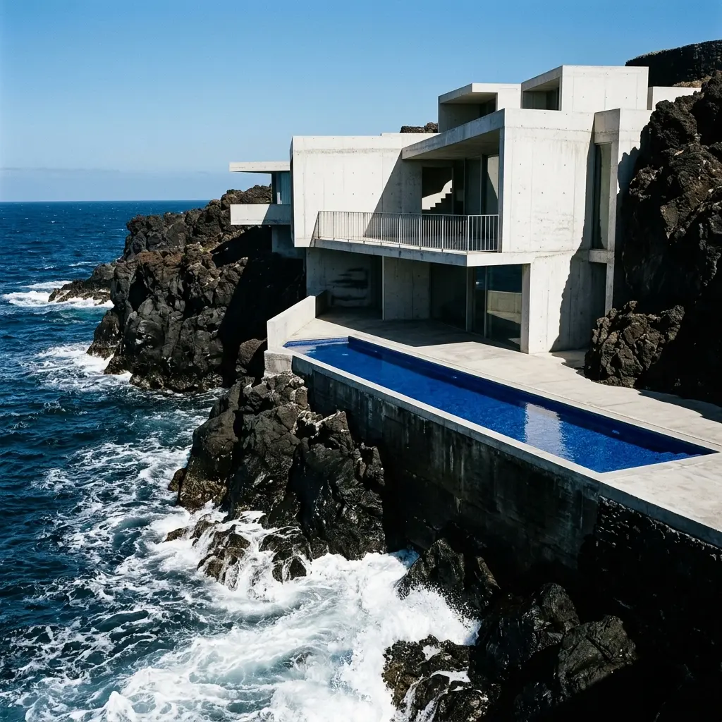 Volcanic Coast House